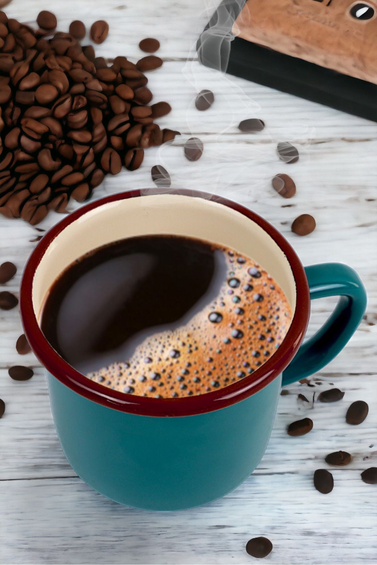 Emaye Kupa Bardak Camp Kamp Mug Fincan Kahve