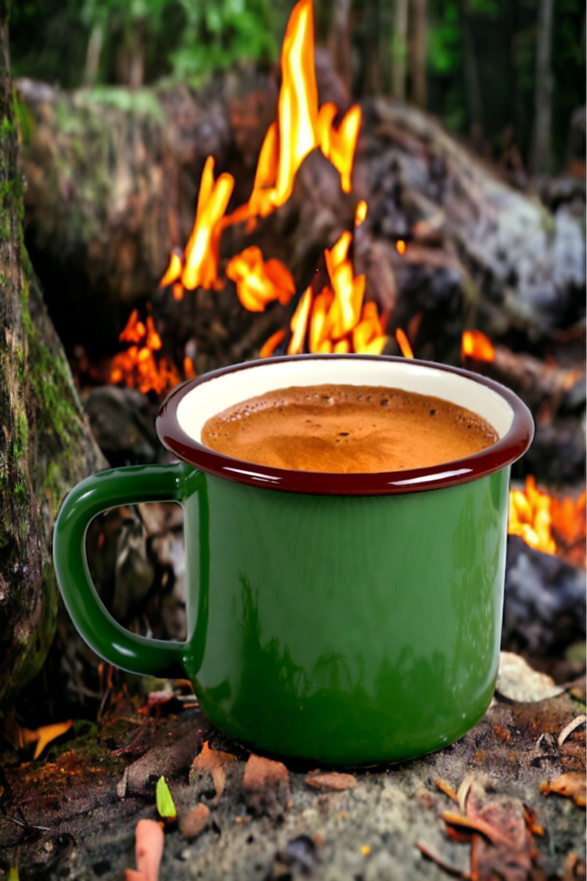 Emaye Kupa Bardak Camp Kamp Mug Fincan Kahve
