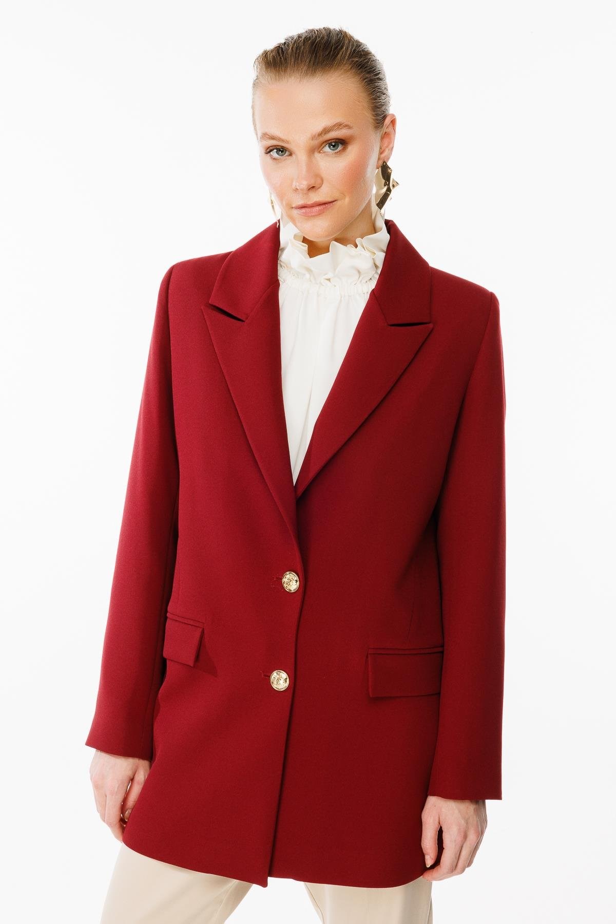 GHİSA VATKALI BLAZER CEKET