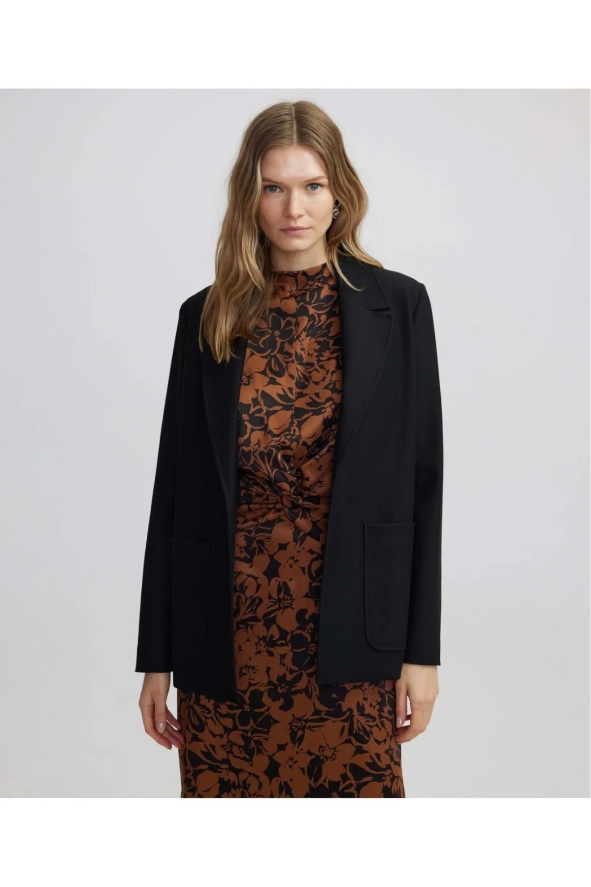 İPEKYOL Oversize dokuma ceket