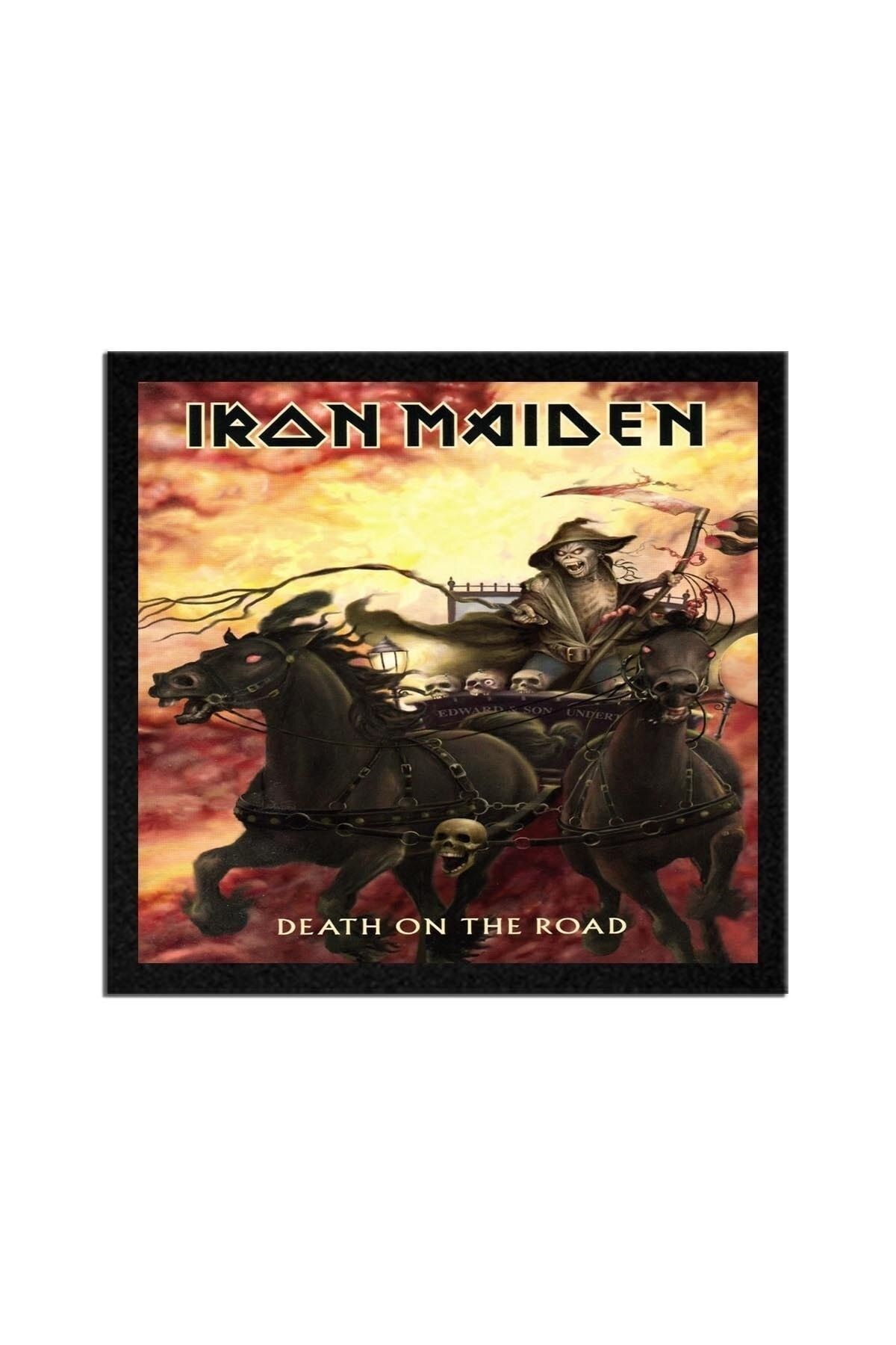 Iron Maiden Death On The Road Albüm Arma Peç Patch Yama