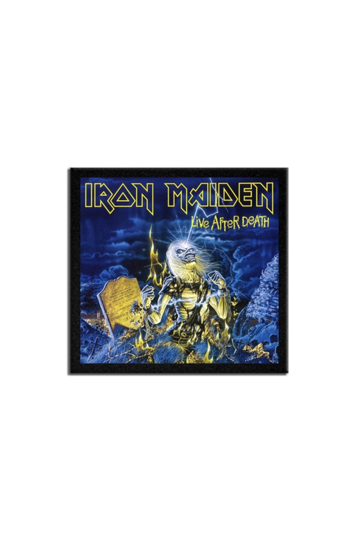 Iron Maiden Live After Death Albüm Arma Peç Patch Yama