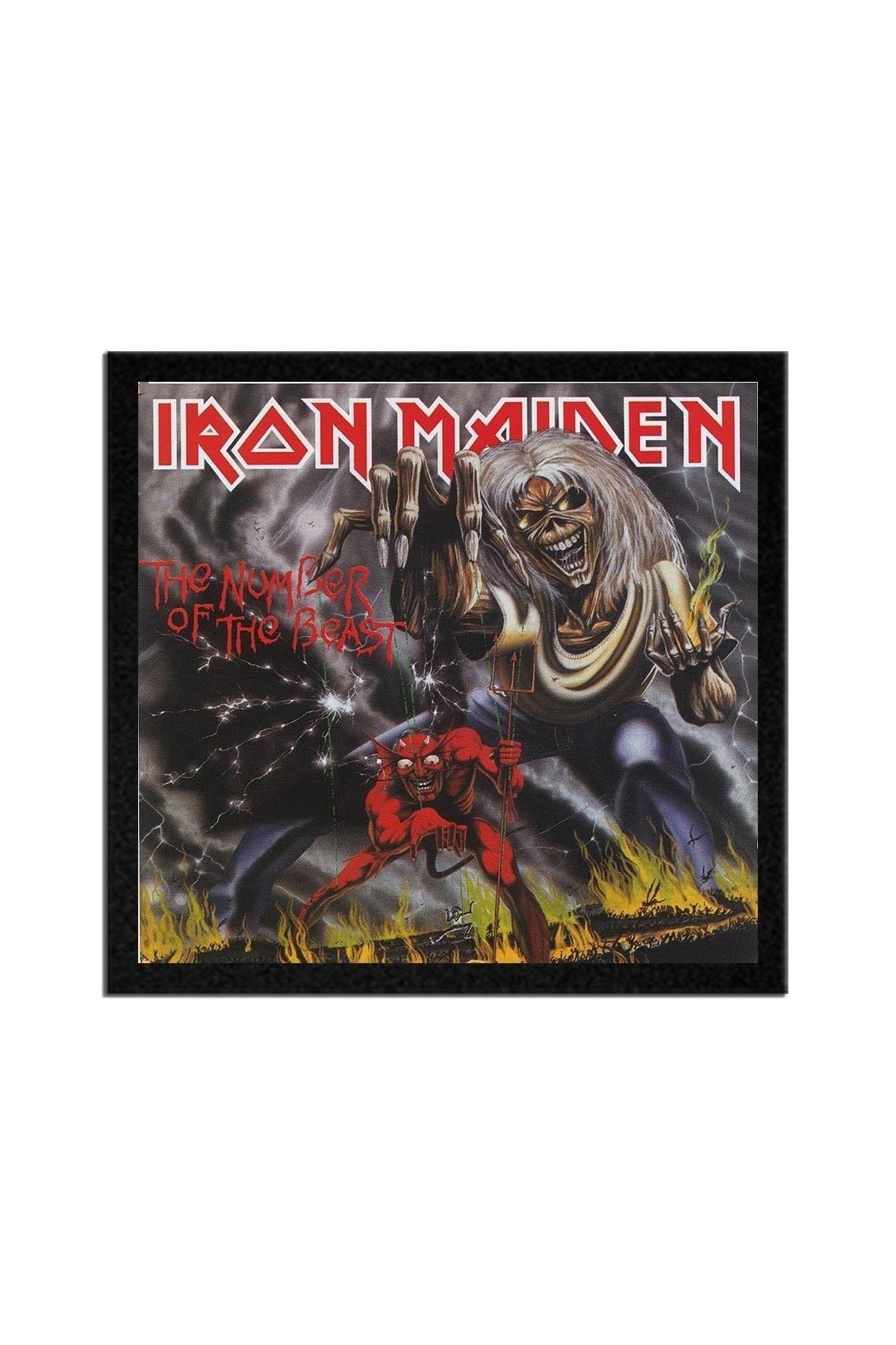 Iron Maiden The Number Of The Beast Albüm Arma Peç Patch Yama
