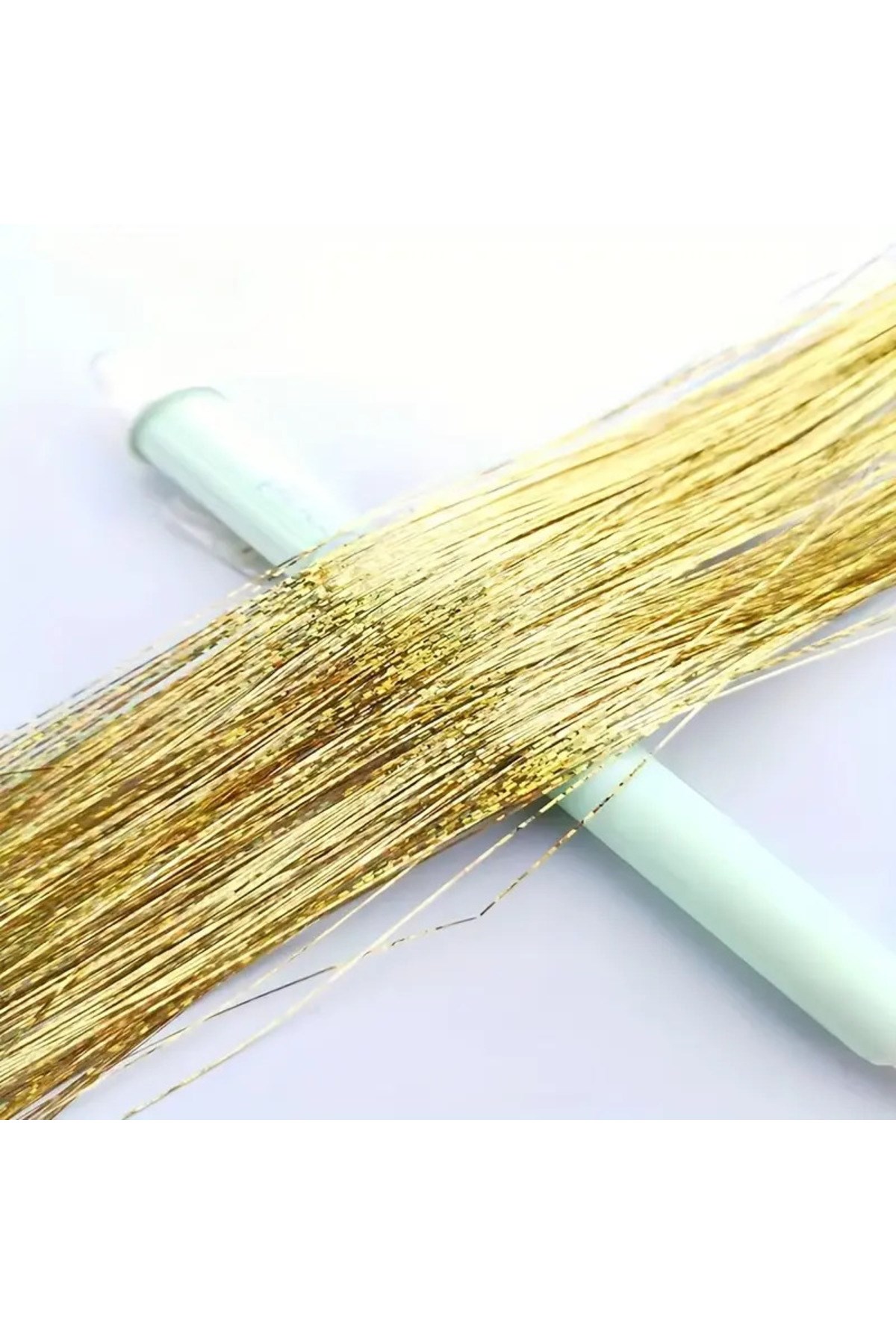 Kadın Hair Tinsel Parlak Simli Saç Süsü