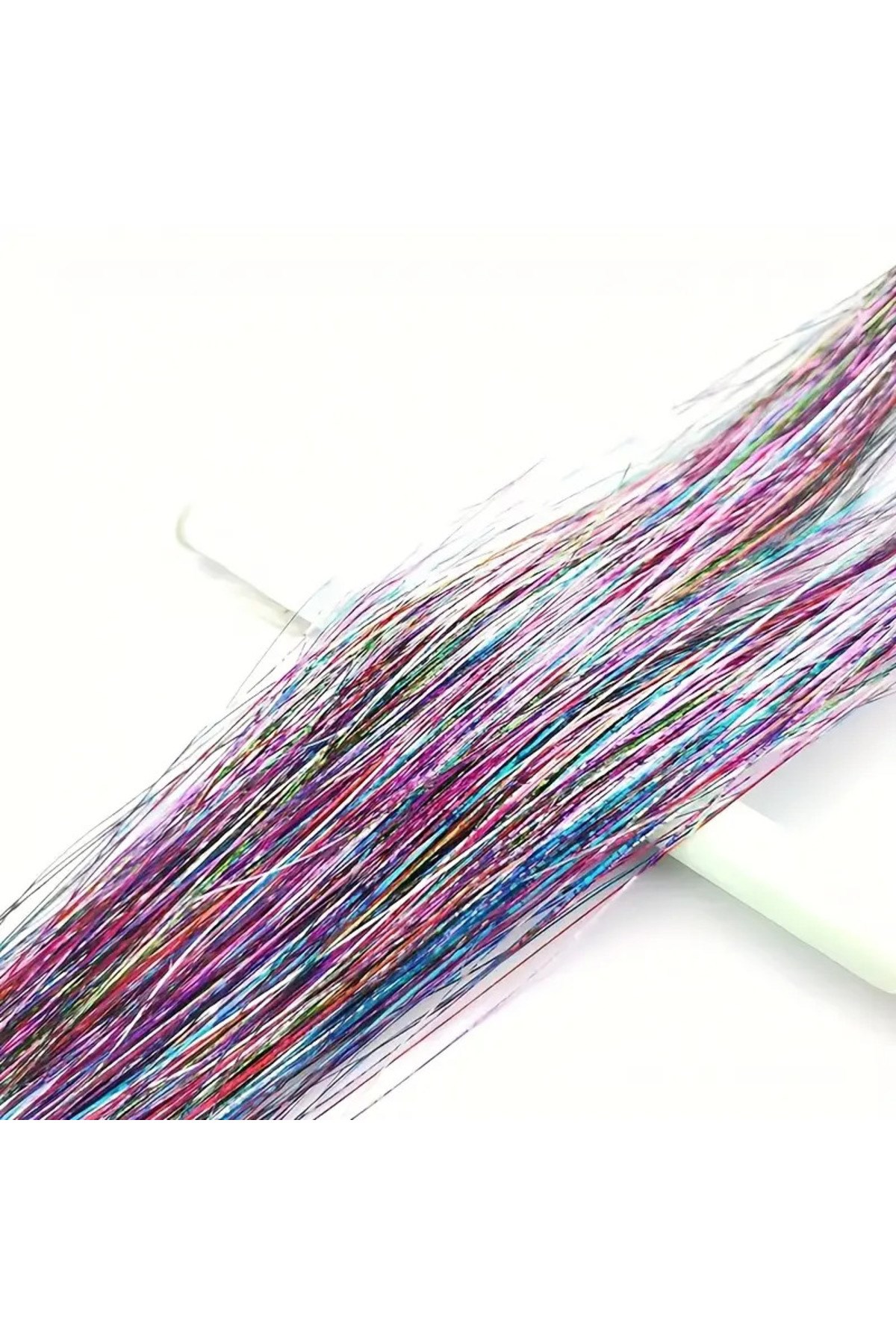Kadın Hair Tinsel Parlak Simli Saç Süsü