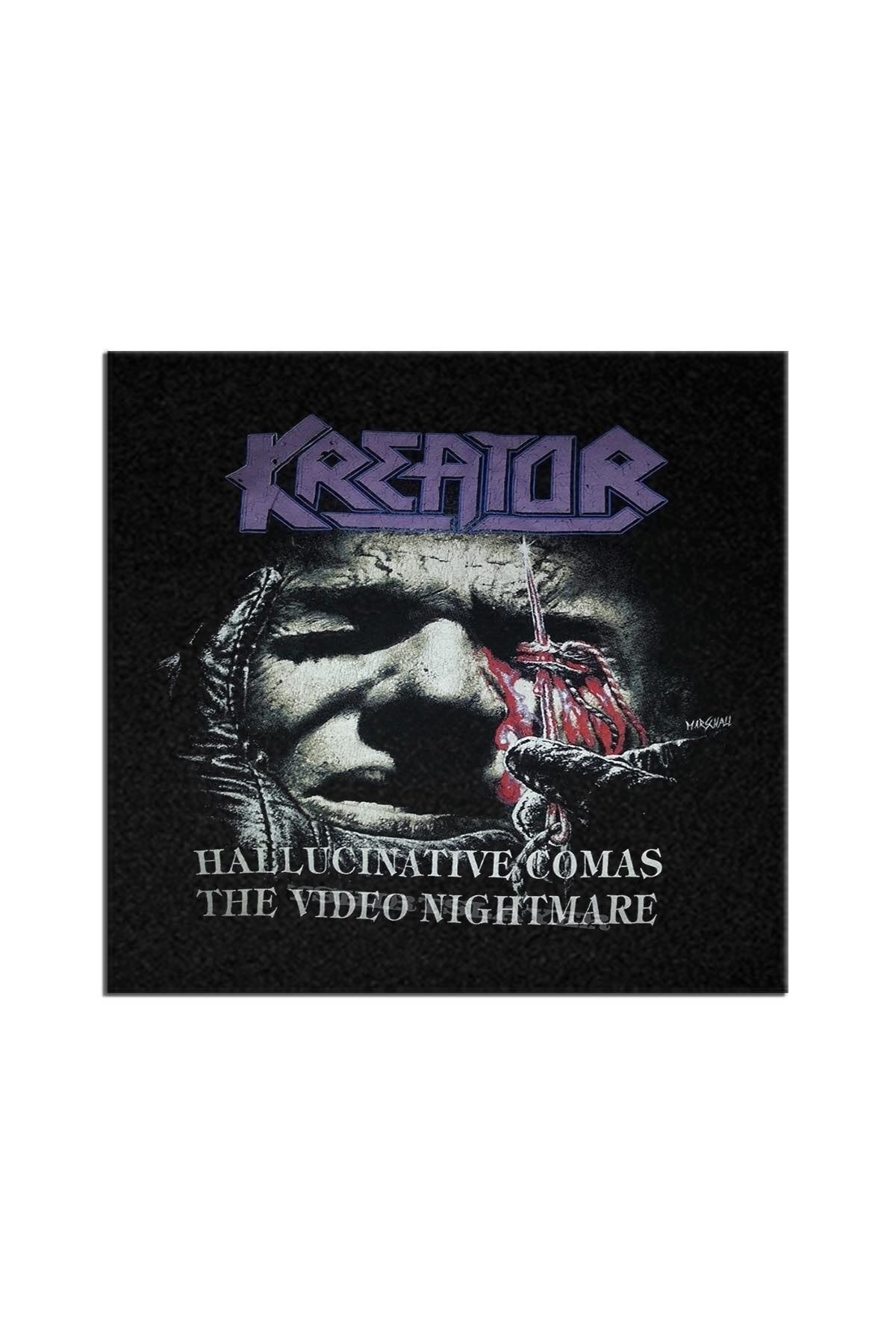 Kreator Hallucinative Comas Albüm Arma Peç Patch Yama