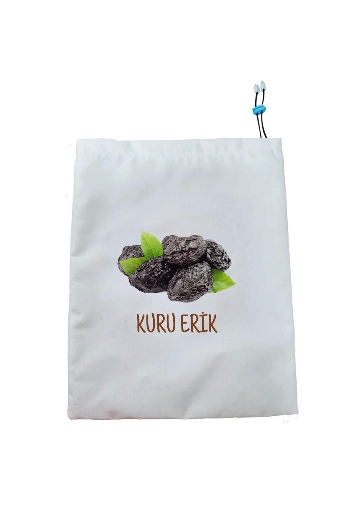 Kuru Bakliyat Saklama Torbası Kuru Erik