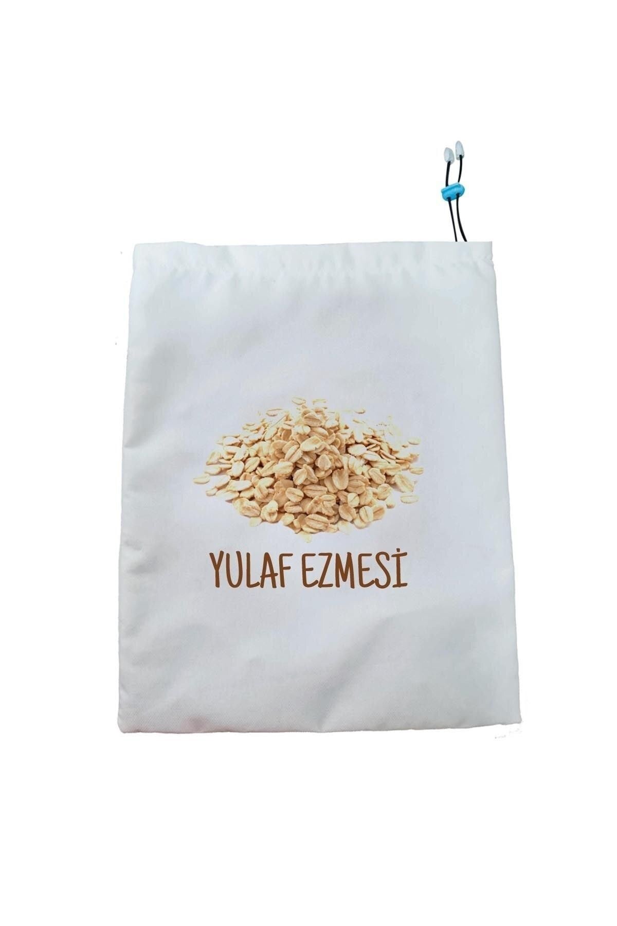 Kuru Bakliyat Saklama Torbası Yulaf Ezmesi