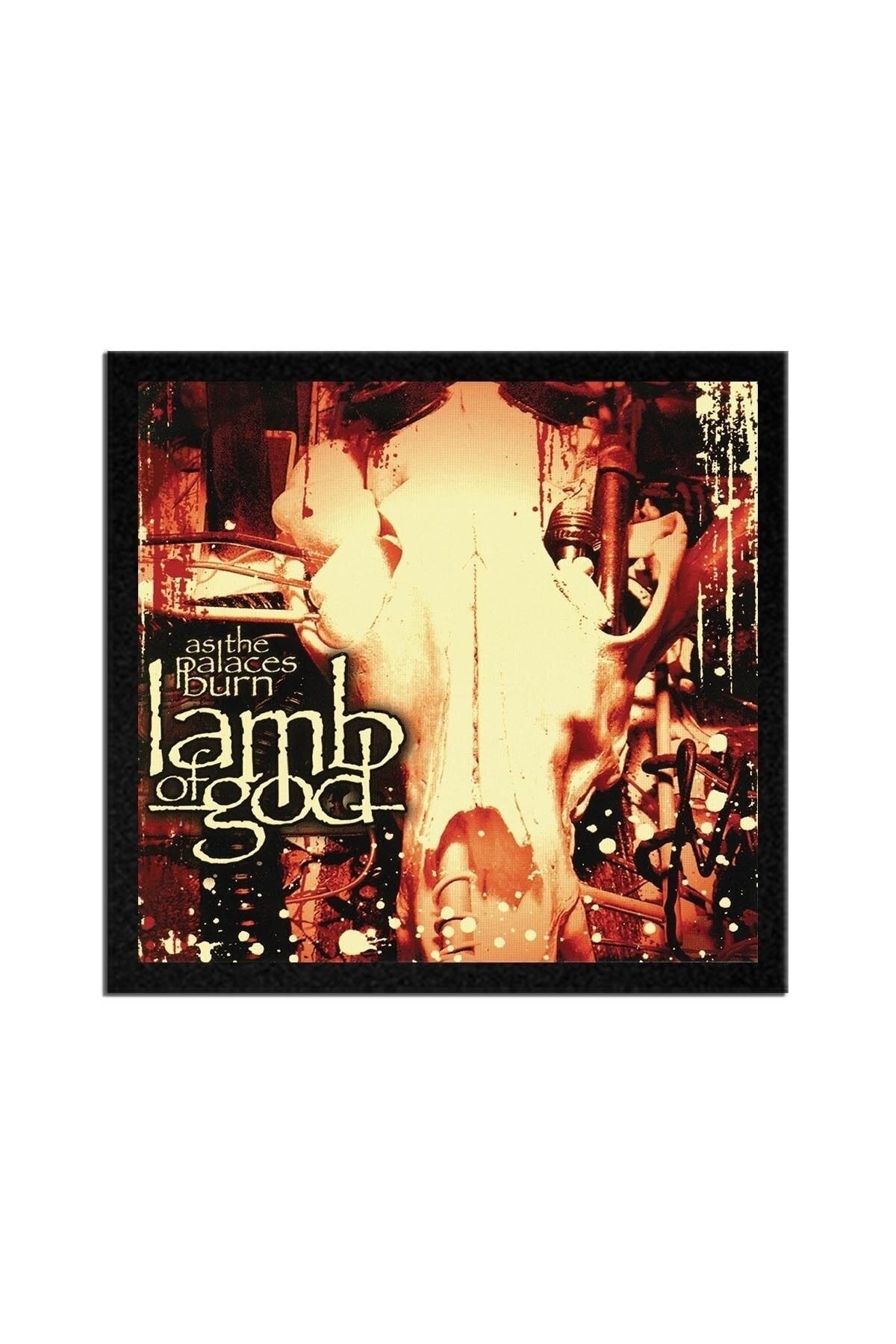 Lamb Of God As The Palaces Burn Albüm Arma Peç Patch Yama