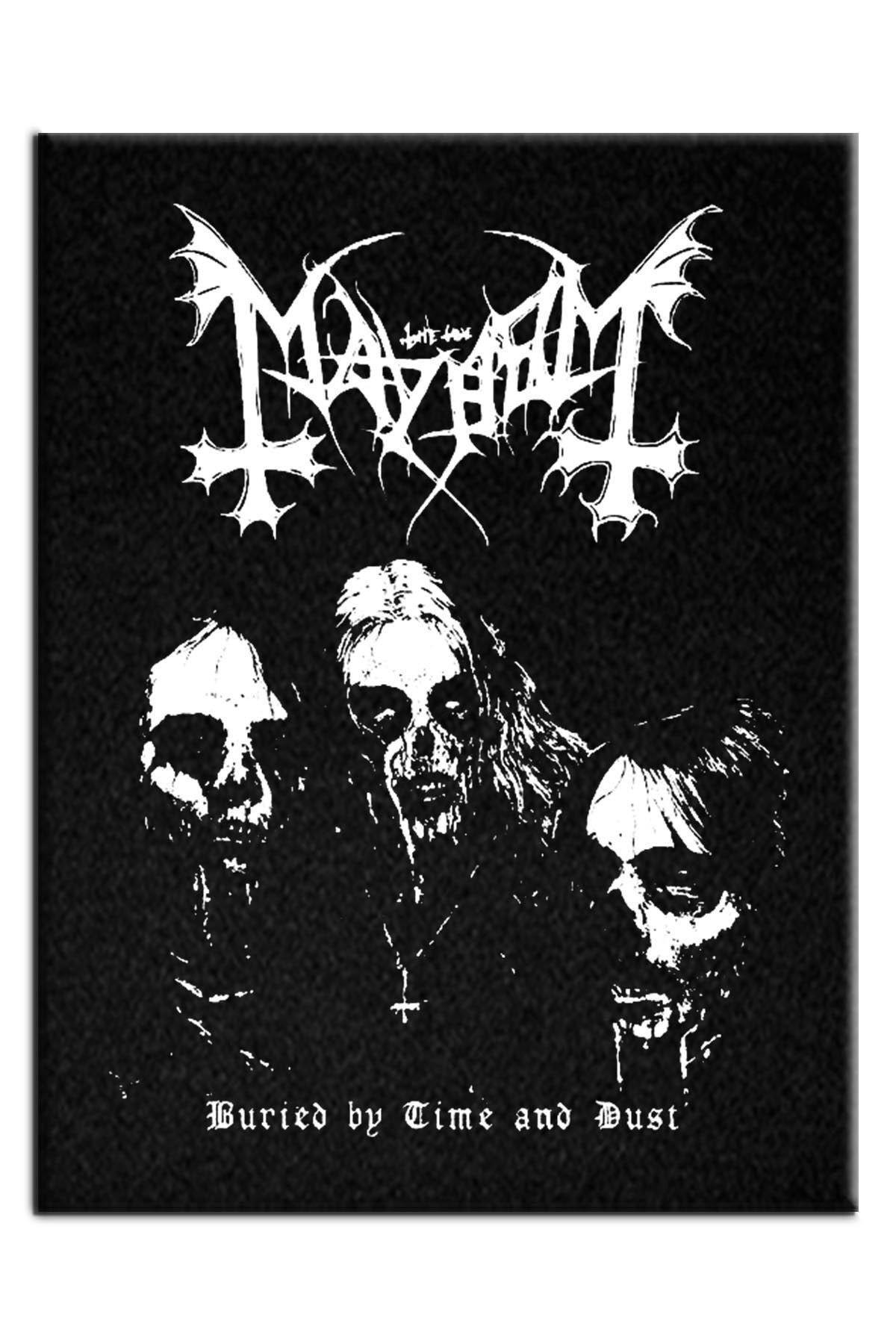 Mayhem Buried By Time And Dust Arma Sırt Peç Back Patch Yama