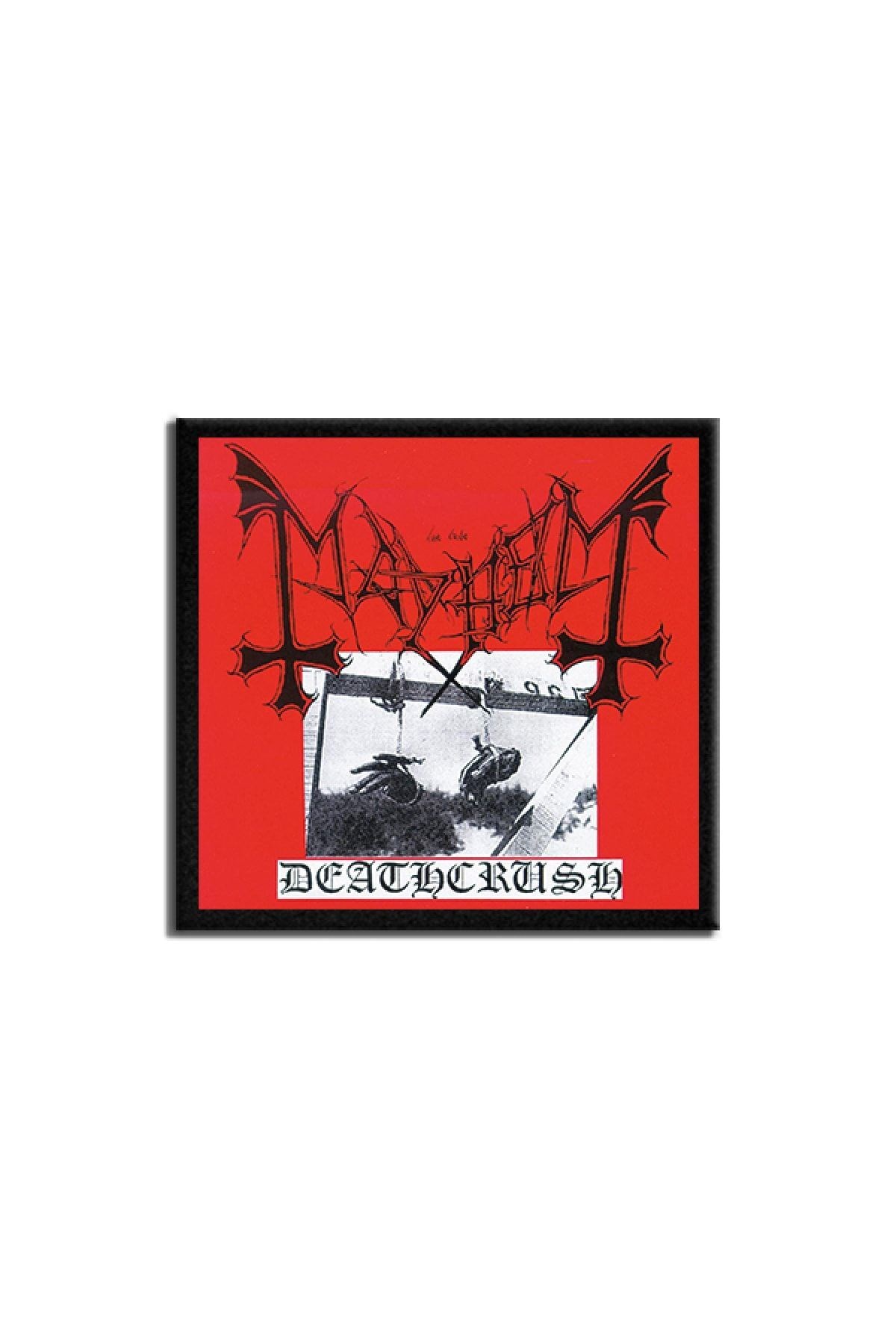 Mayhem Deathcrush Albüm Arma Peç Patch Yama