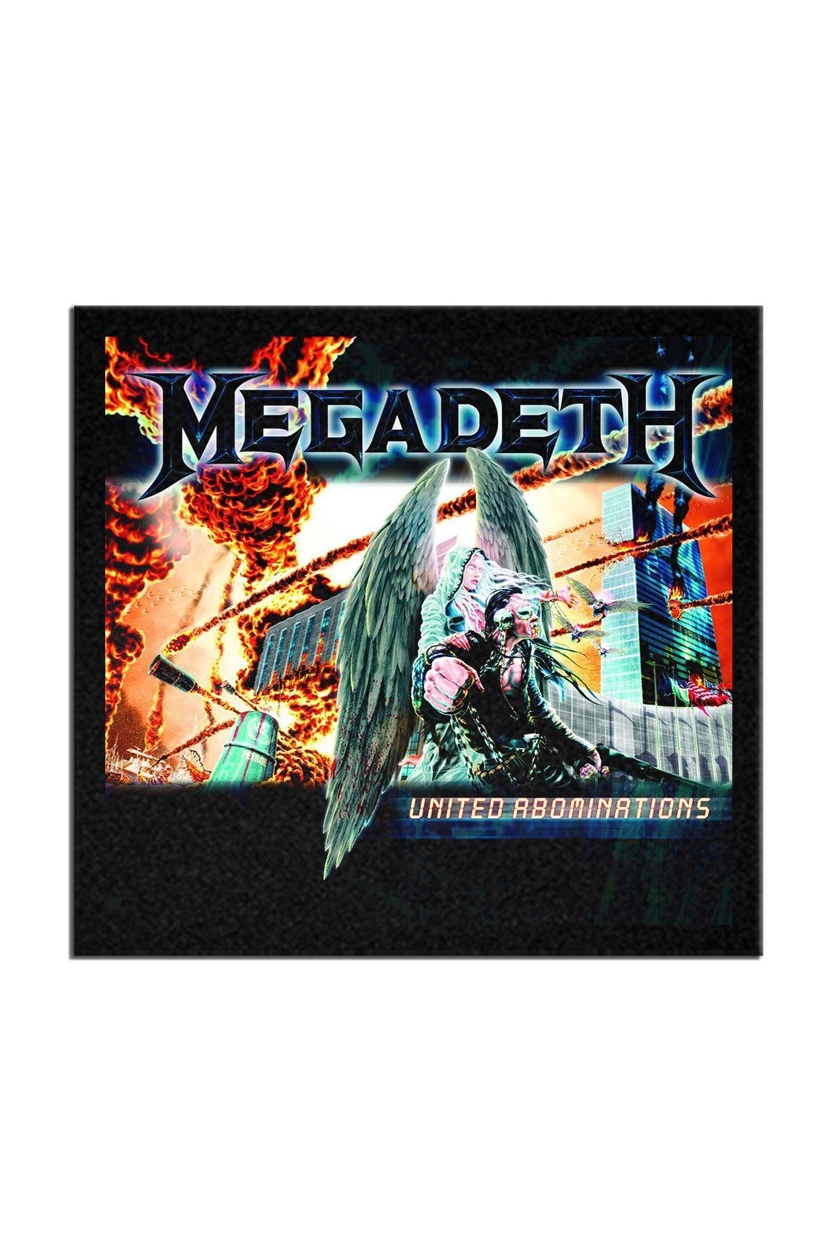 Megadeth United Abominations Arma Peç Patch Yama