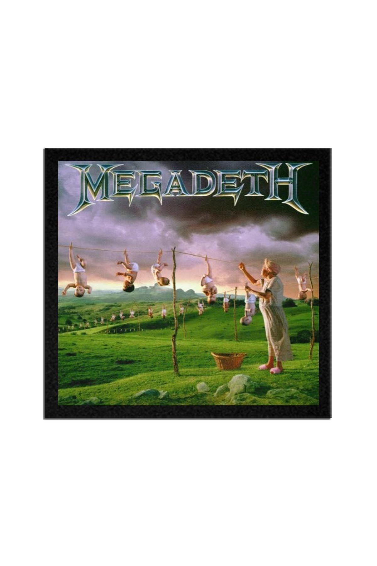 Megadeth Youthanasia Albüm Arma Peç Patch Yama