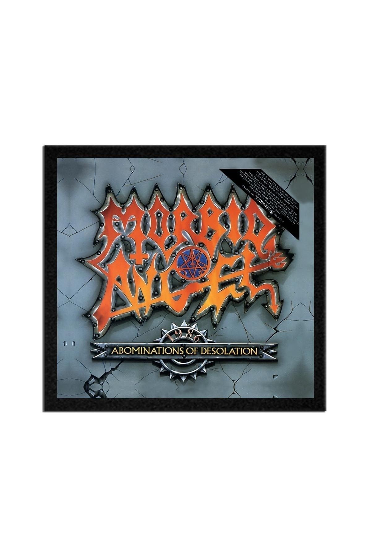 Morbid  Abominations Of Desolation Albüm Arma Peç Patch Yama