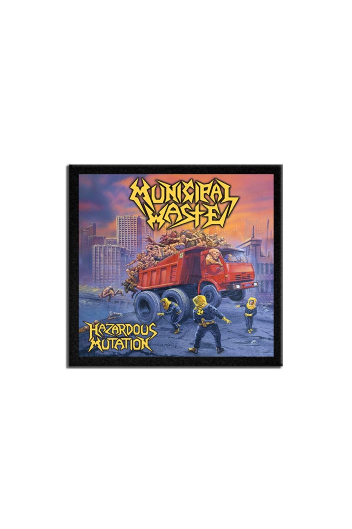 Municipal Waste Hazardous Mutation Albüm Arma Peç Patch Yama Aksesuar
