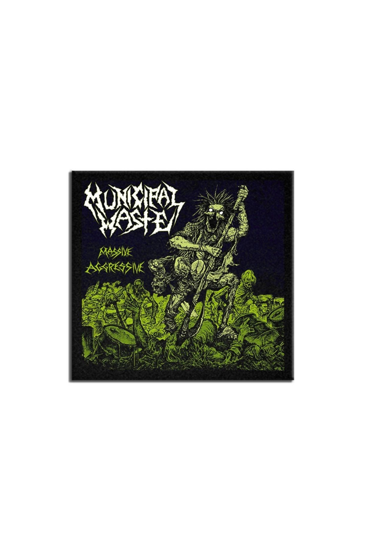 Municipal Waste Massive Aggressive Albüm Arma Peç Patch Yama