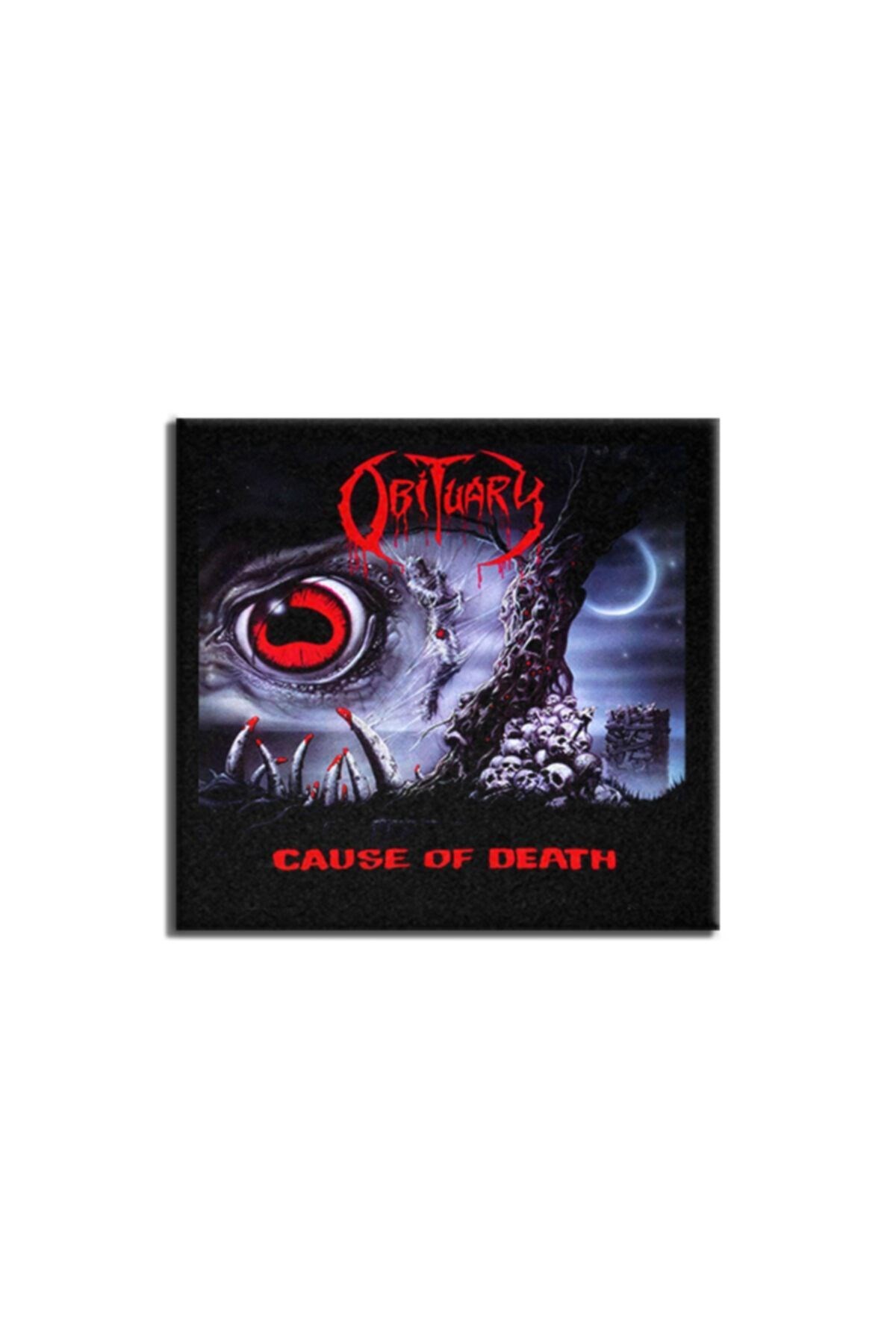 Obituary Cause Of Death Albüm Arma Peç Patch Yama