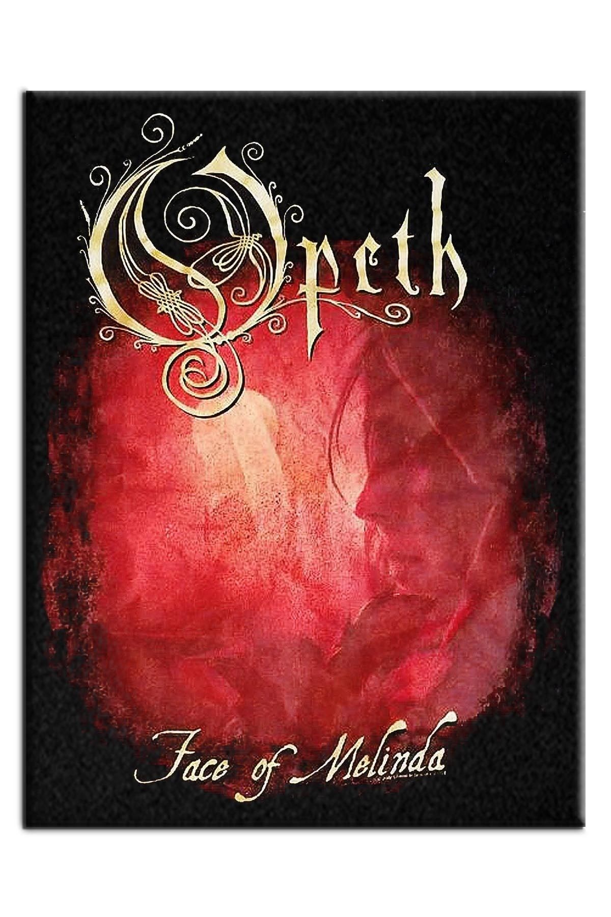 Opeth Face Of Melinda Albüm Arma Sırt Peç Back Patch Yama