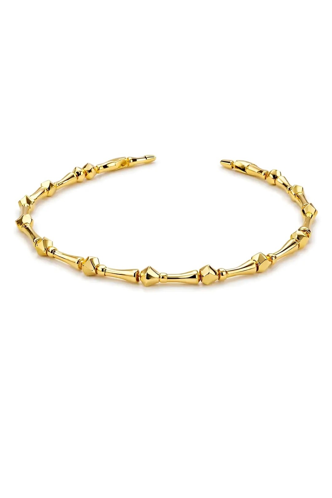 Özel Seri Kemik Gold Bileklik
