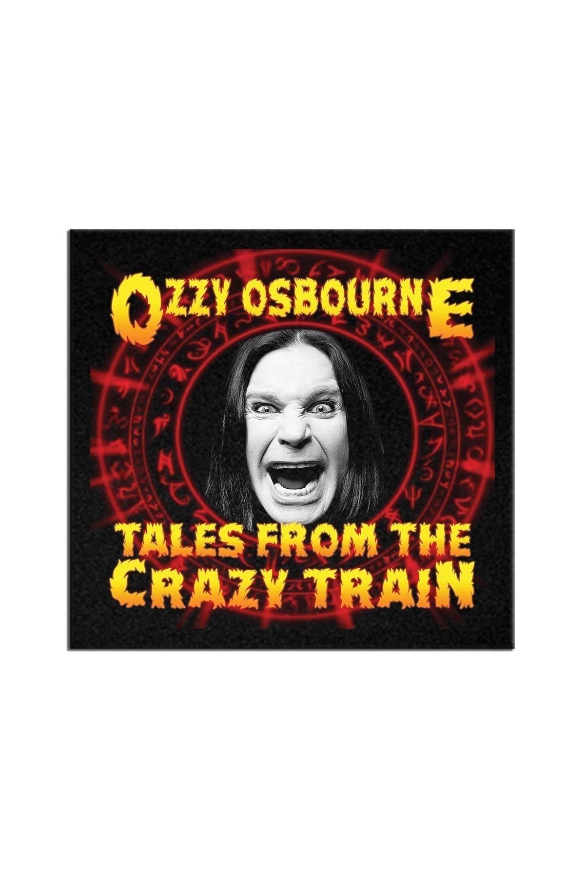 Ozzy Osbourne Tales From The Crazy Train Albüm Arma Peç Patch Yama