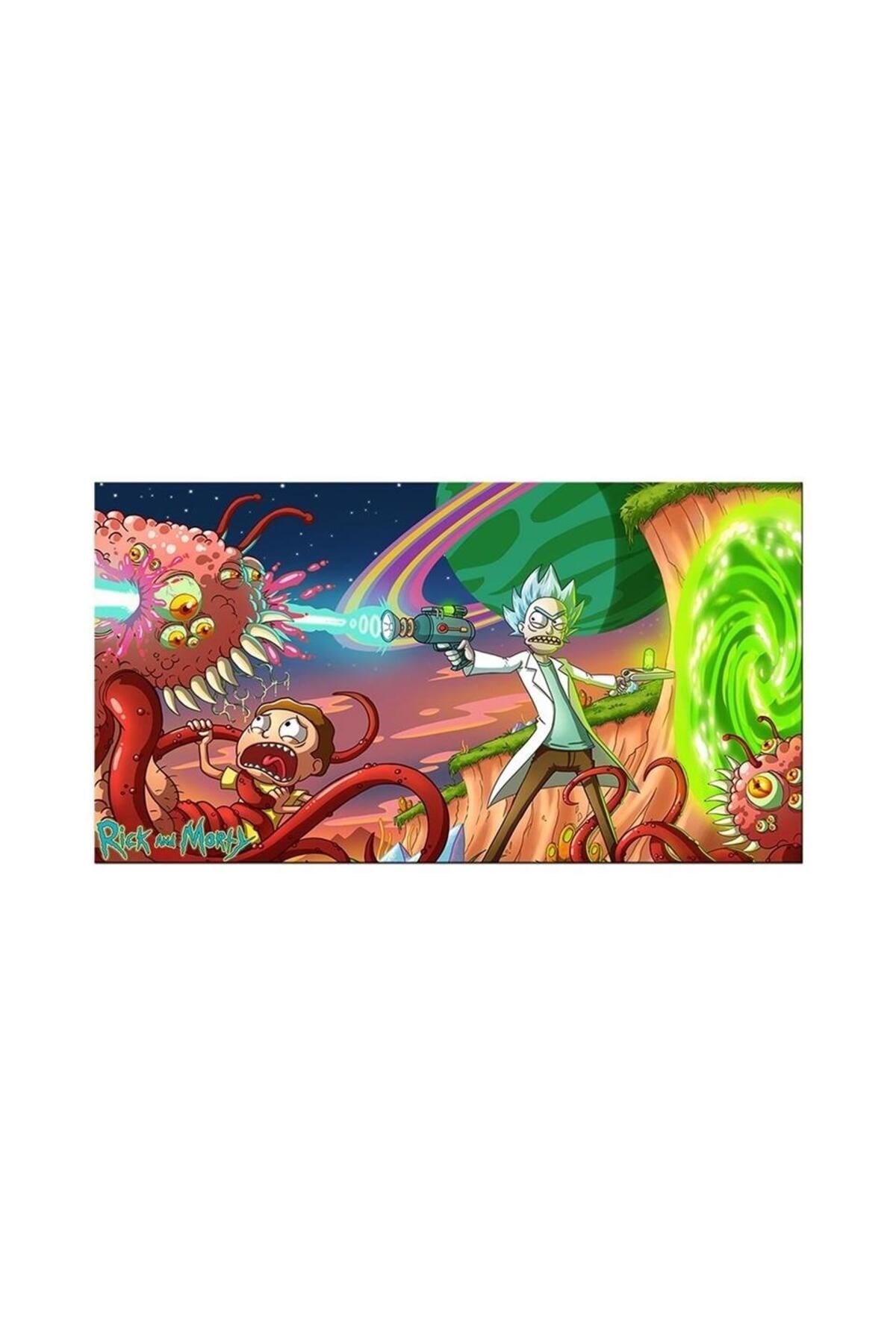 Rick And Morty Xl 70x40 Cm Oyuncu Gaming Mouse Pad