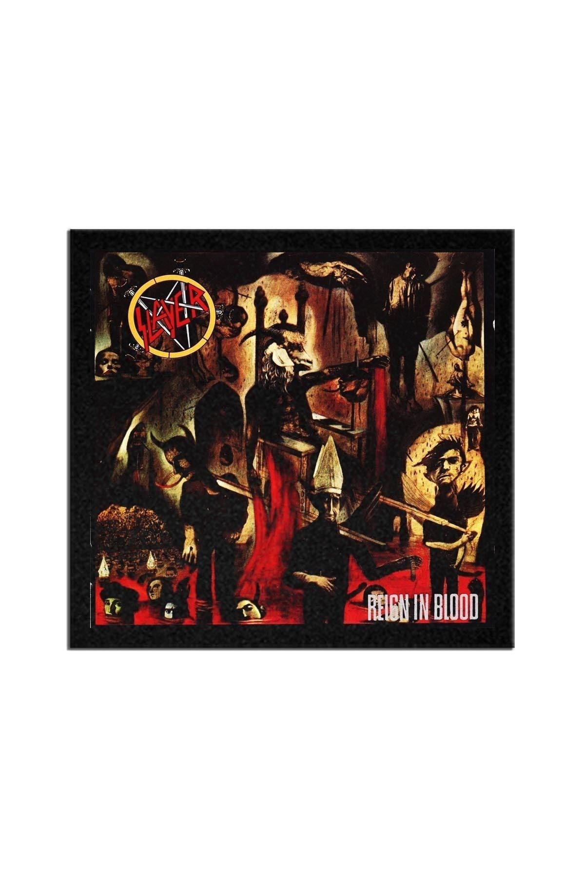 Slayer Reign In Blood Albüm Arma Peç Patch Yama