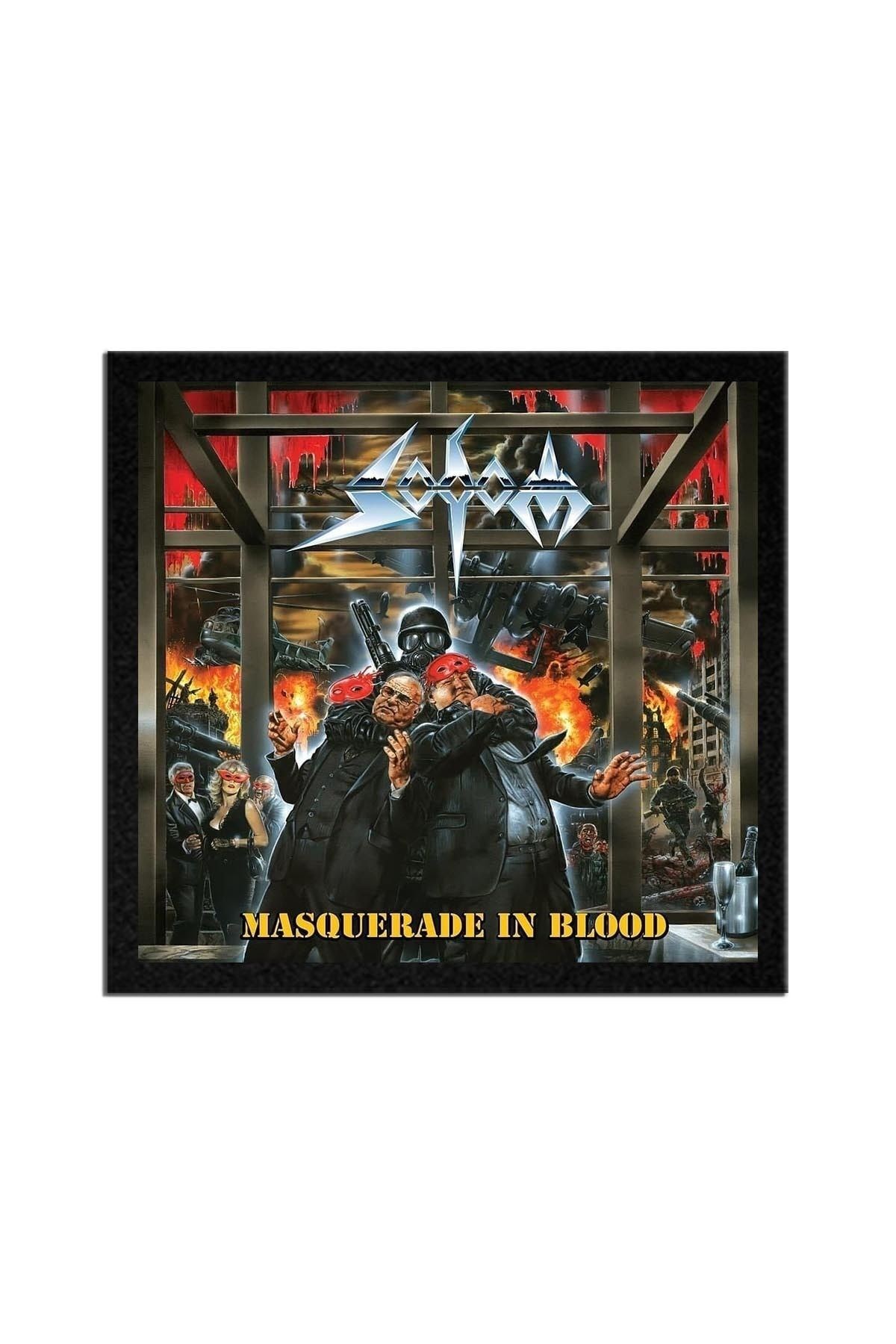 Sodom Masquerade In Blood Albüm Arma Peç Patch Yama