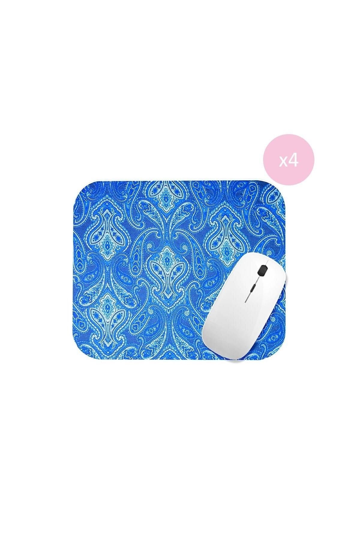 Soft Ortopedik Çift Taraflı Mouse Pad 4'lü