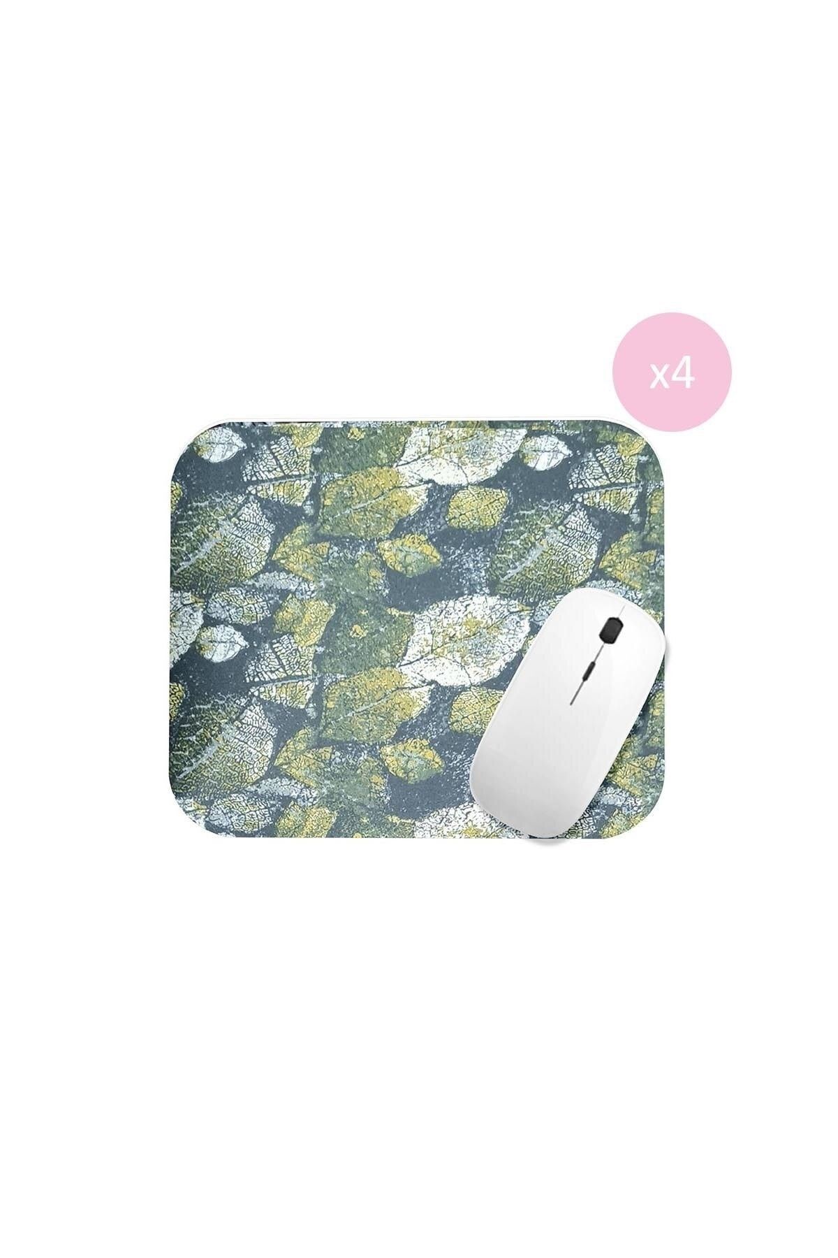 Soft Ortopedik Çift Taraflı Mouse Pad 4'lü
