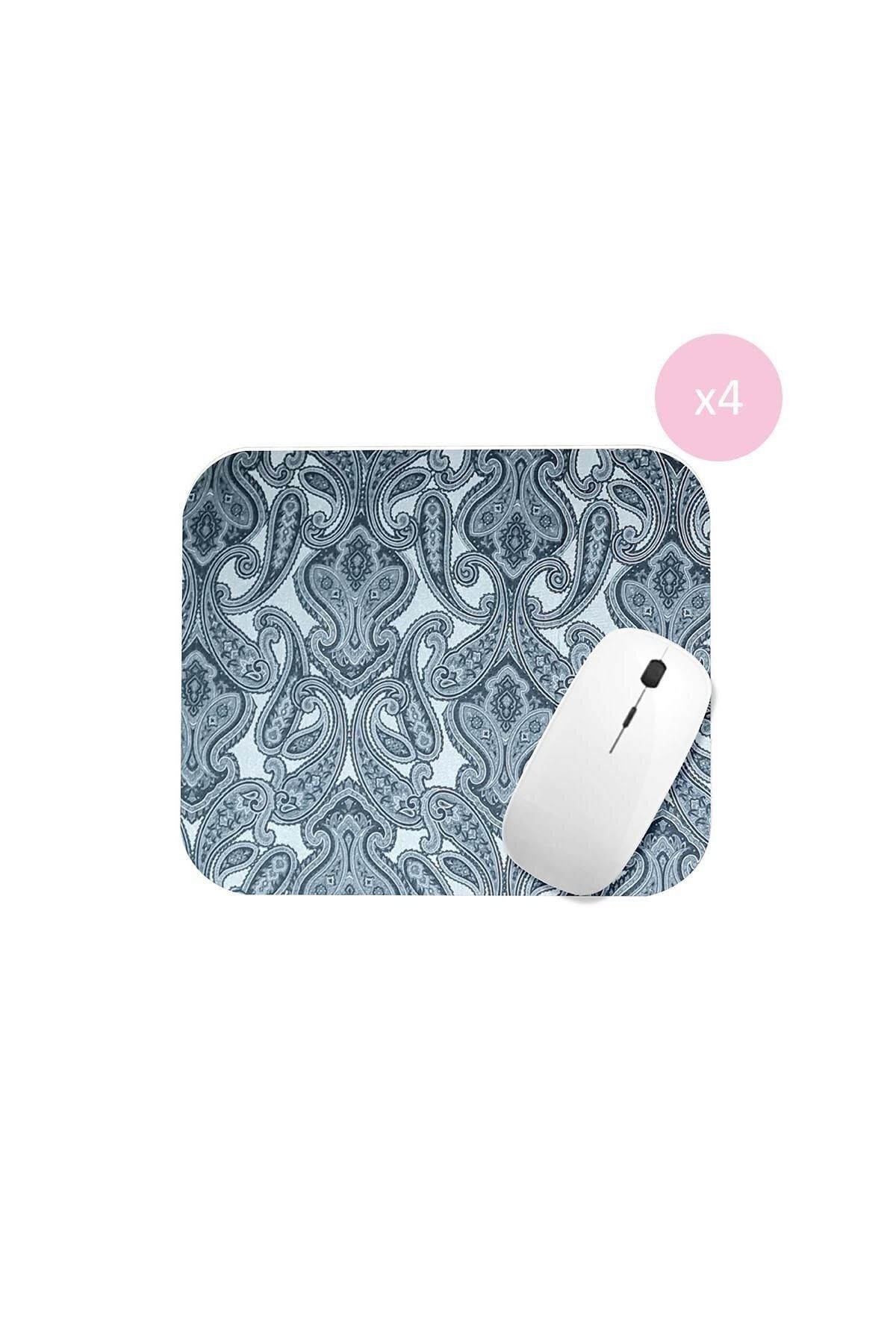 Soft Ortopedik Çift Taraflı Mouse Pad 4'lü