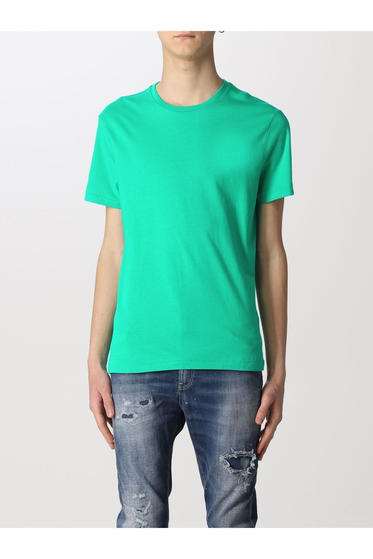 Unisex Mint Yeşil Basic T-shirt