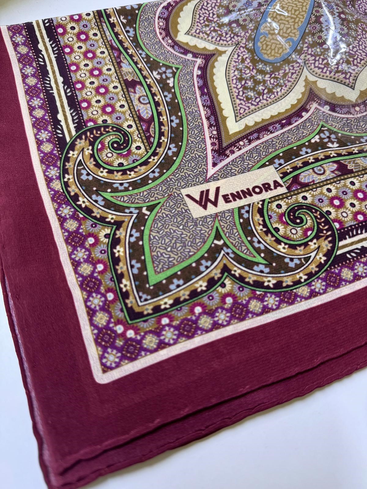 WENNORA Royal Shine Etik Desen Şal