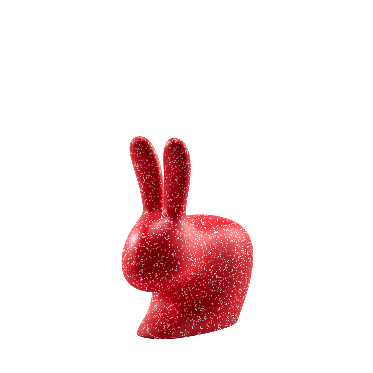 Qeeboo Rabbit Baby Chair Dots Red/White