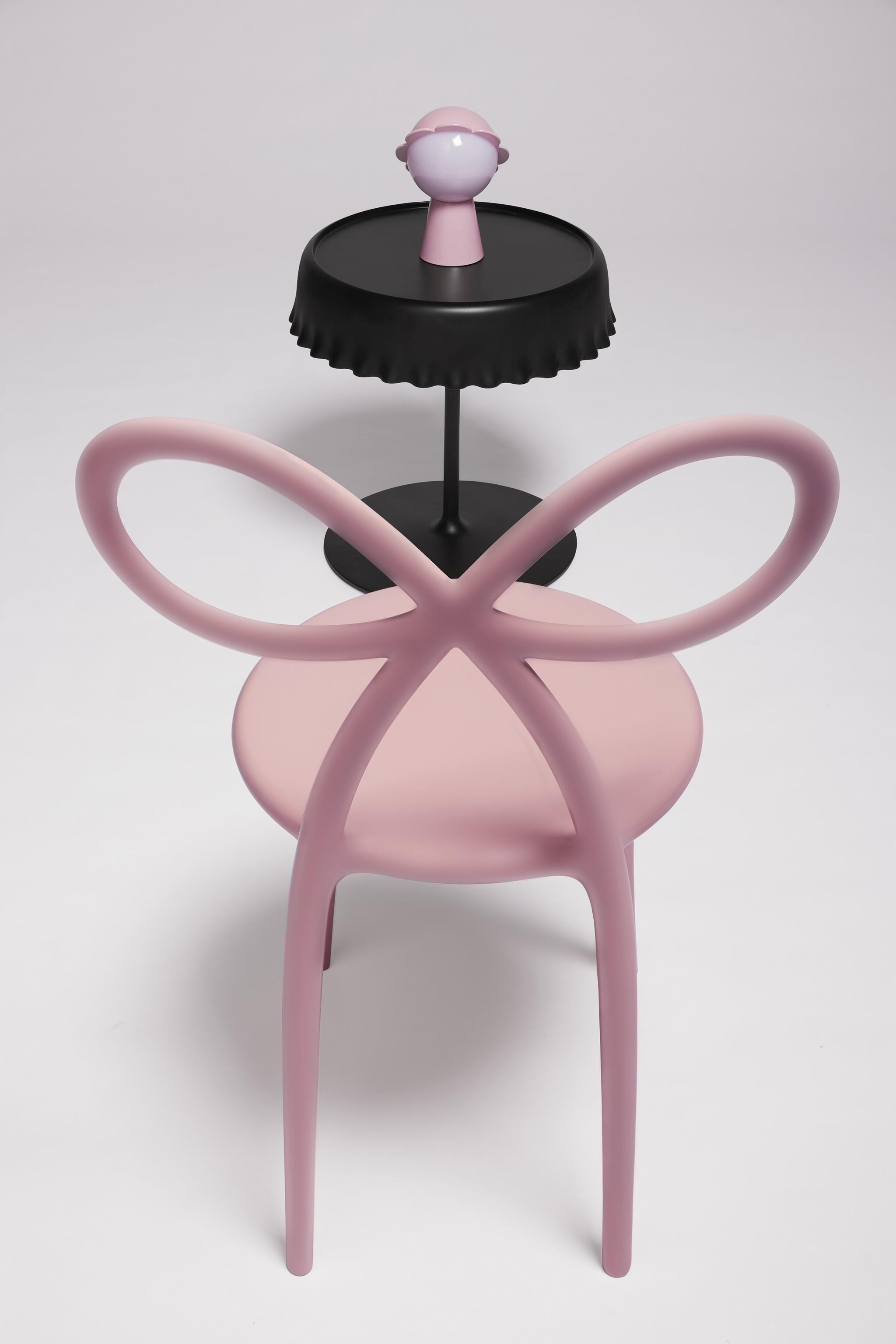 Ribbon Chair Pink Matte Pack -1