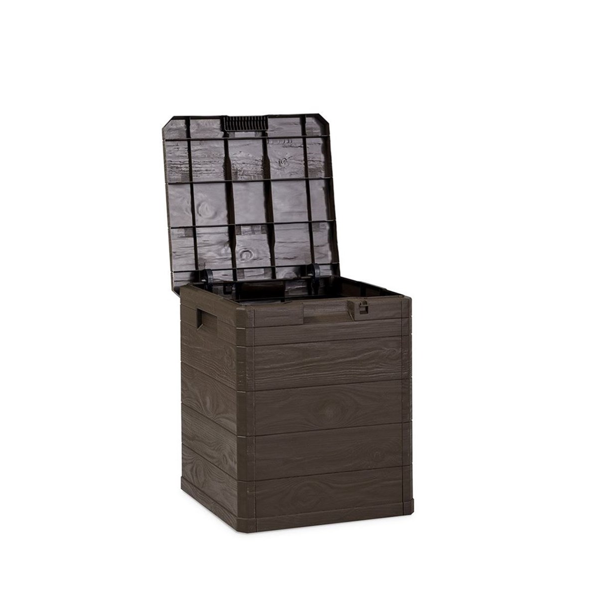 Toomax Woody's 90Lt Bahçe Teras Balkon Depolama Sandığı Kahverengi
