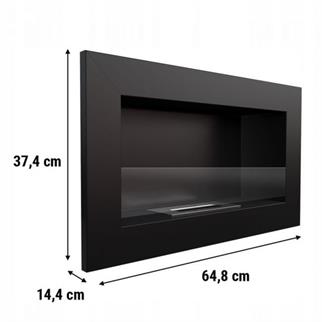 Kratki Golf - Duvar Tipi Bioethanol Şömine - 64 cm