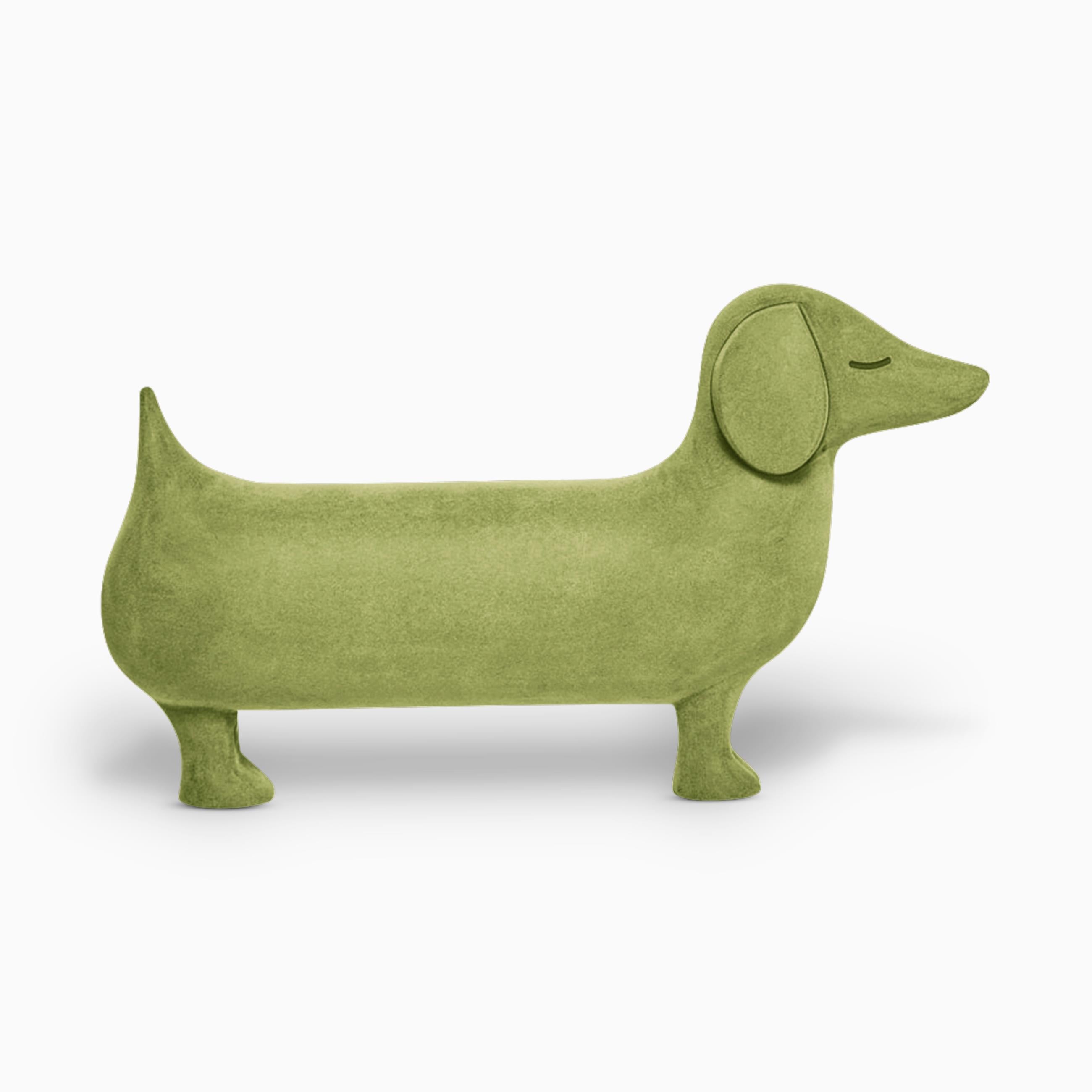 OTTO CM 17,5X66X38 CM MOLESKIN LIME YEŞİLİ