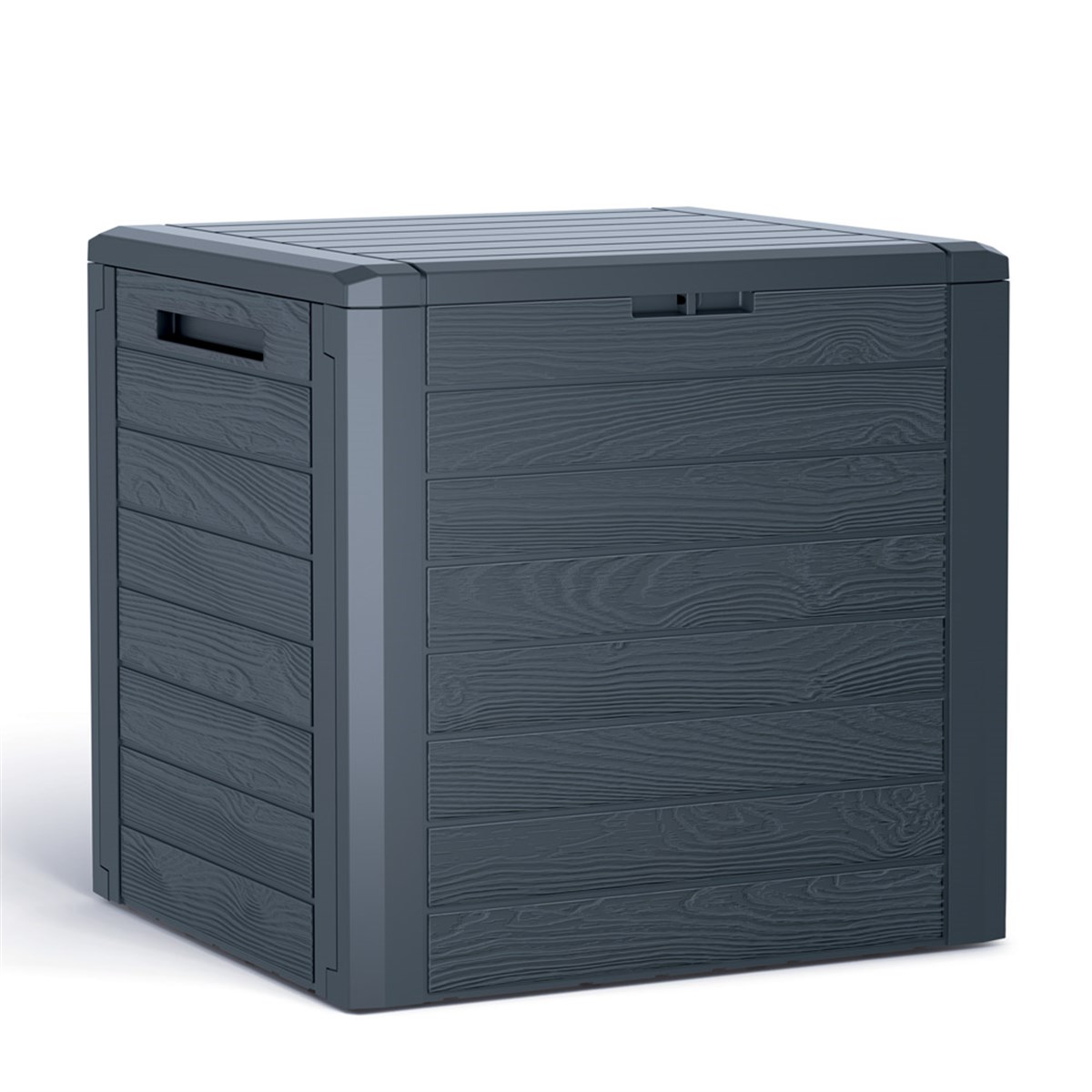 Prosperplast Woodebox 140L Depolama Sandığı Antrasit