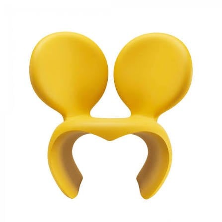 Qeeboo Don't F**K With The Mouse Yellow