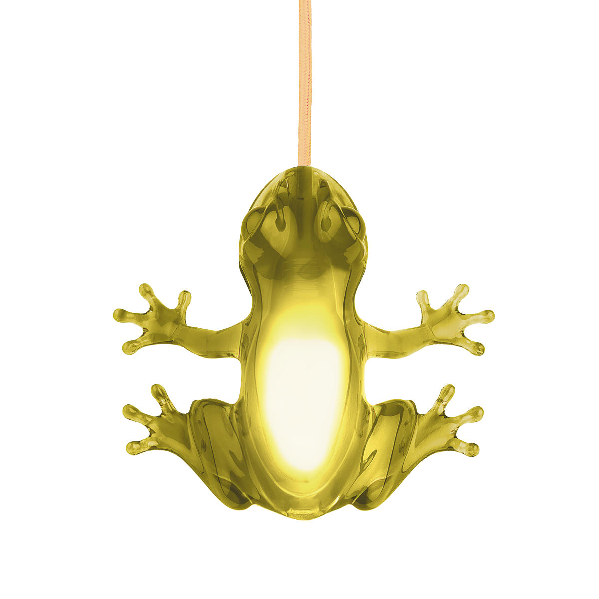Qeeboo Hungry Frog Lamp Topaz
