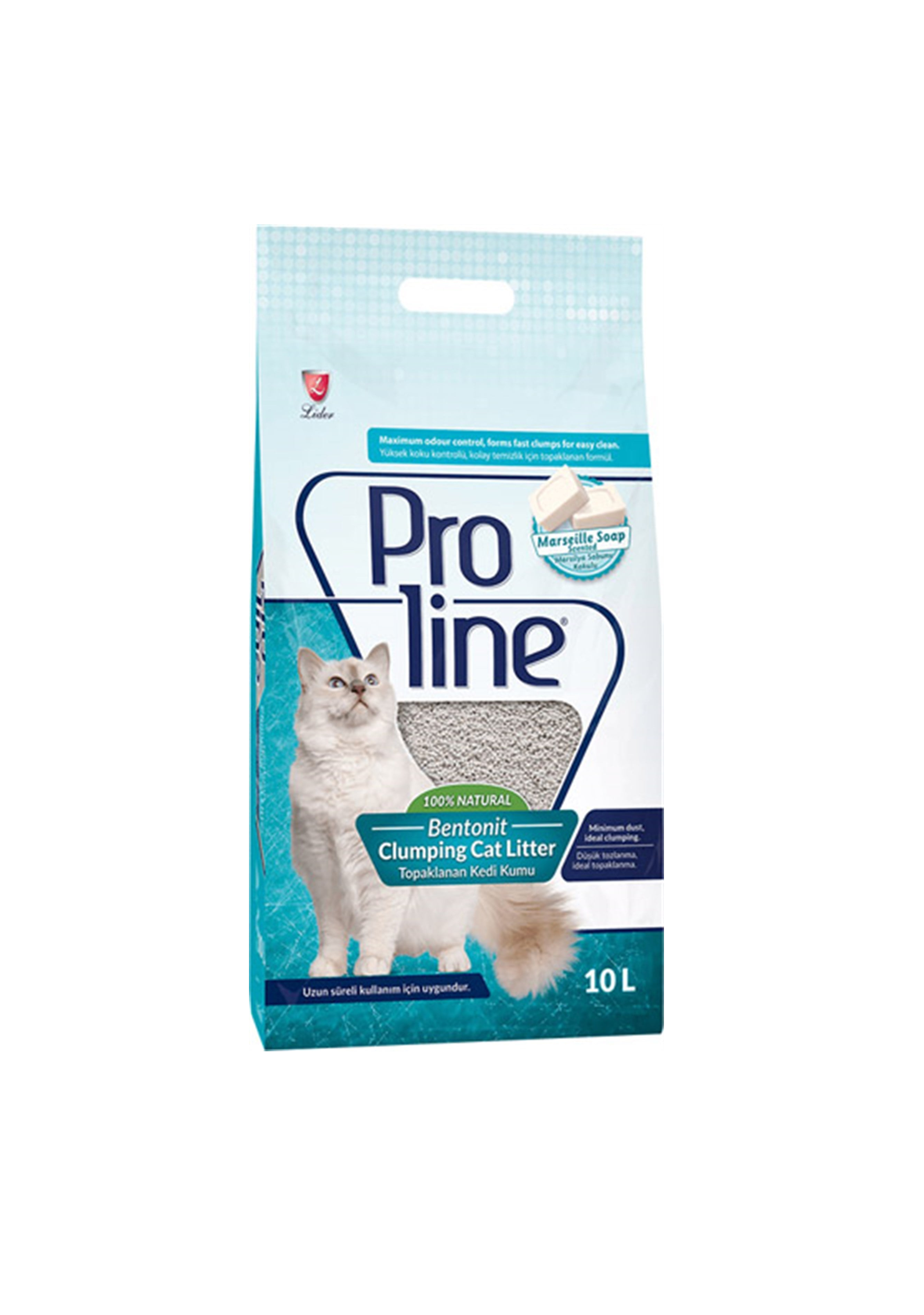  Proline Marsilya Sabunu Kokulu Topaklanan Kedi Kumu 10 lt