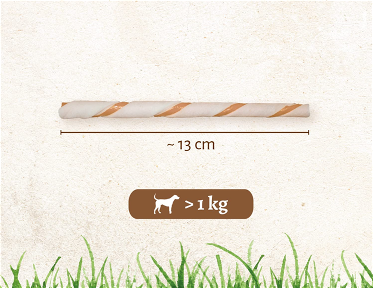 8in1 Delight Chicken Twisted Sticks Tavuklu Köpek Ağız Bakım Kemiği 55 Gr