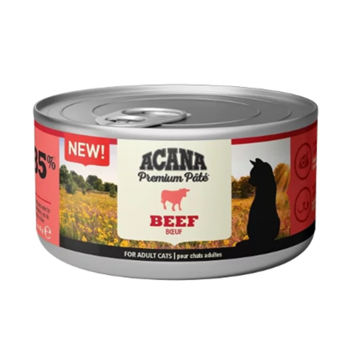 Acana Premium Pate Sığır Etli Ezme Kedi Konservesi 85 Gr