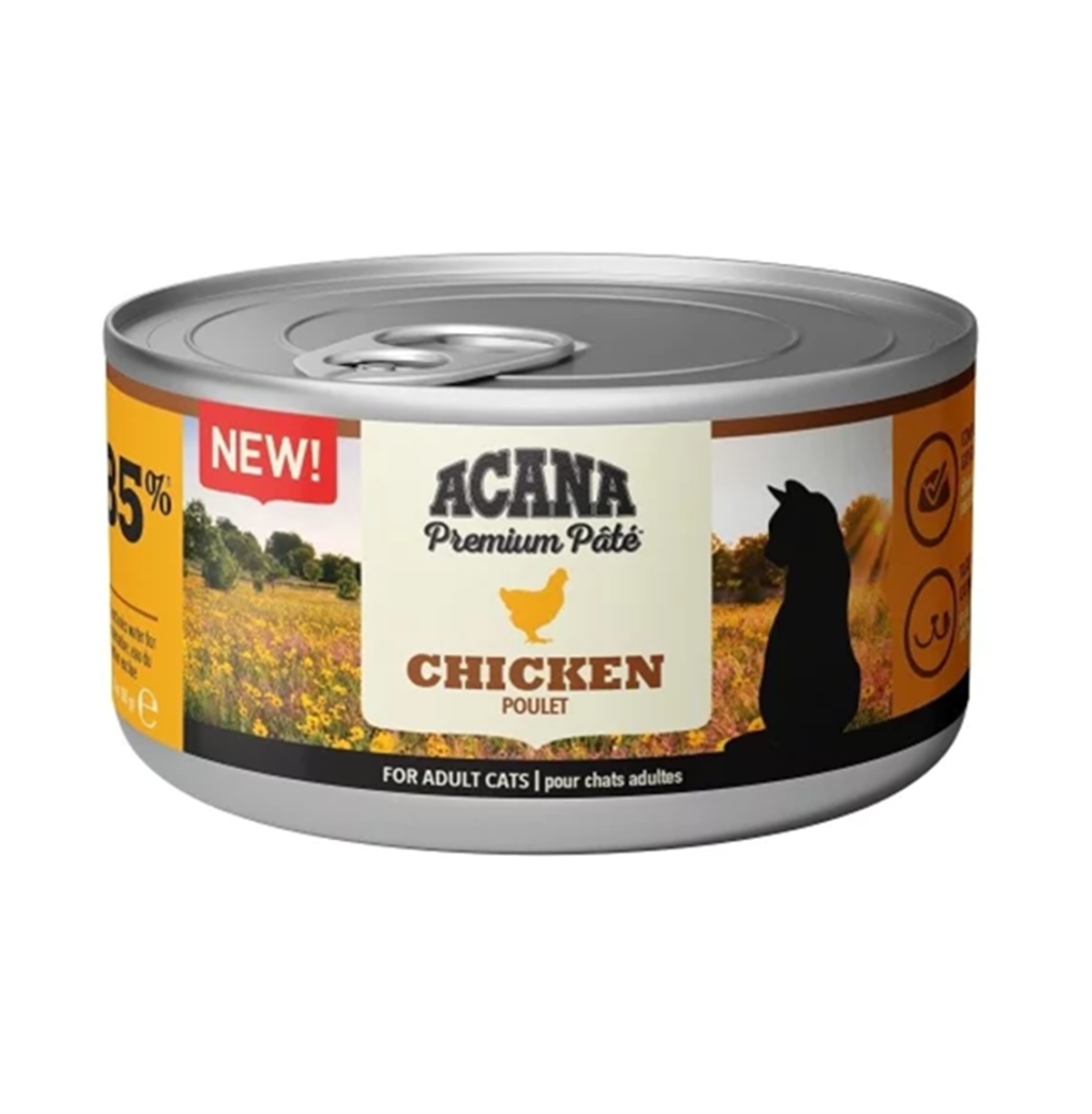 Acana Premium Pate Tavuklu Kedi Konservesi 85 Gr