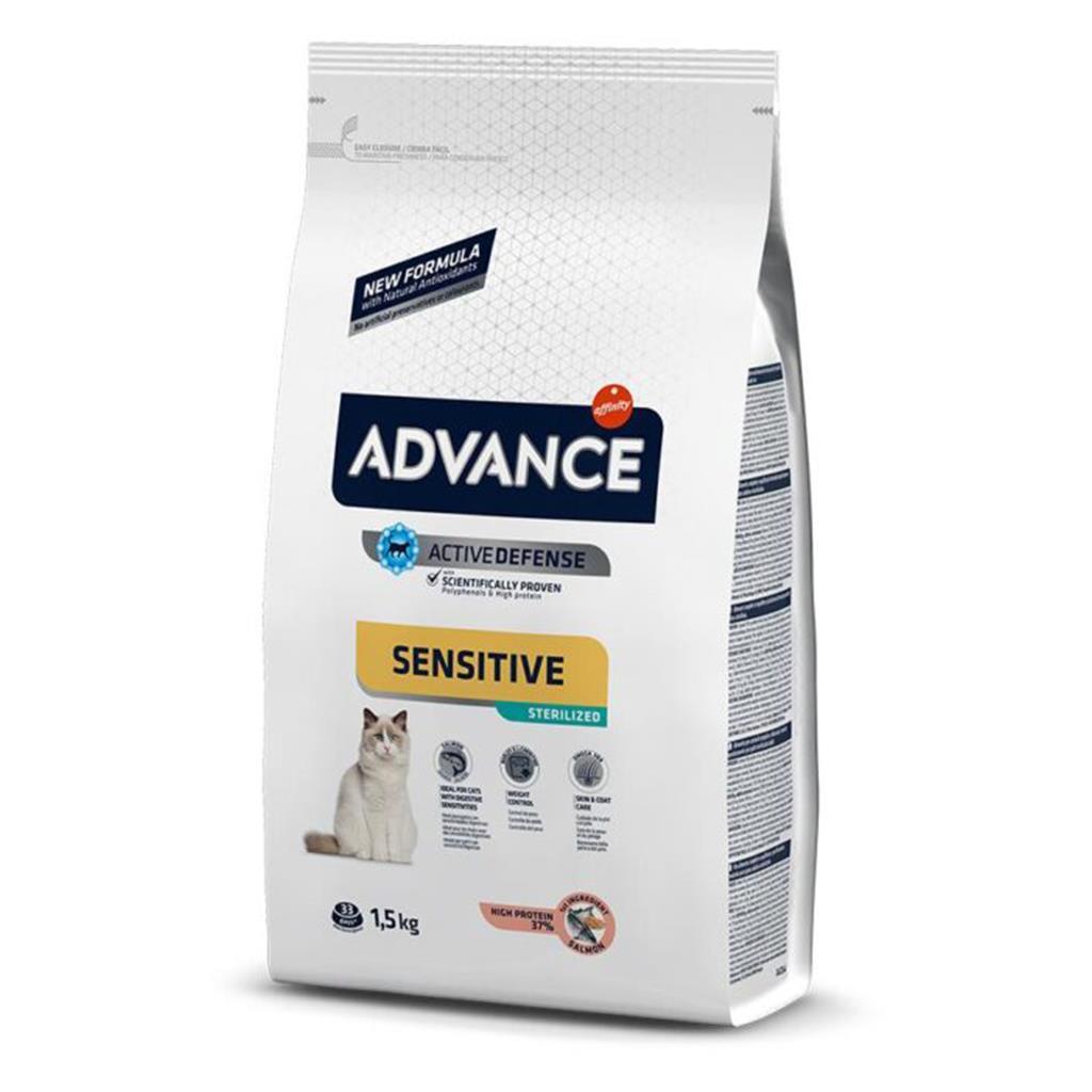 Advance Somonlu Kısırlaştırılmış Kedi Maması 1,5 Kg