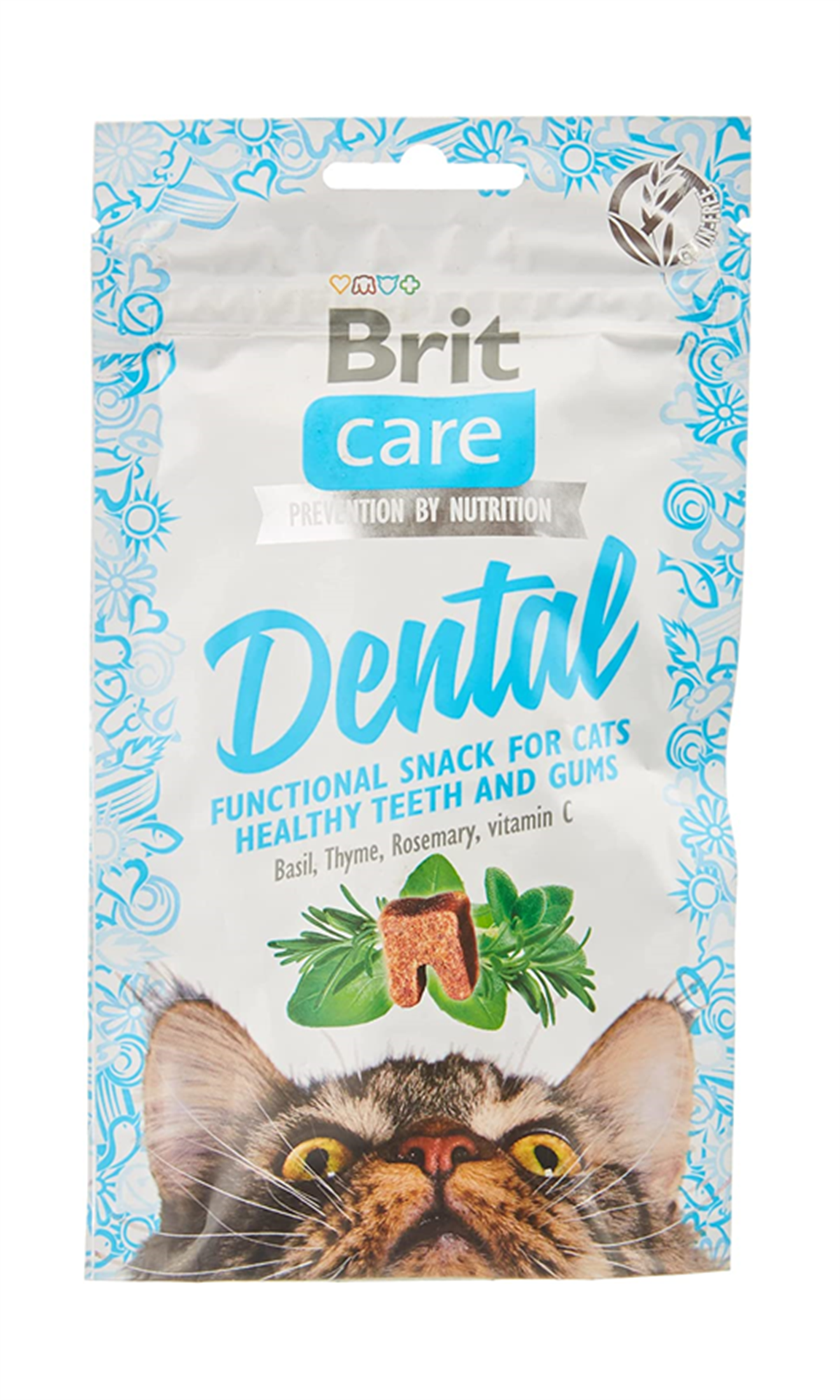 Brit Care Dental Diş Sağlığı için Tahılsız Kedi Ödül Maması 50 Gr