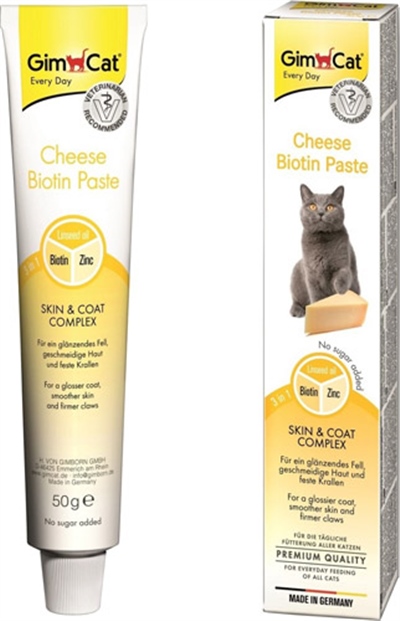 Cheese Paste Biotin Peynirli Kedi Macunu 50 Gr