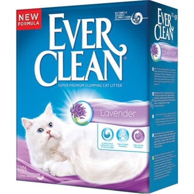 Ever Clean Lavender - Lavanta Parfümlü Kedi Kumu 10 Litre