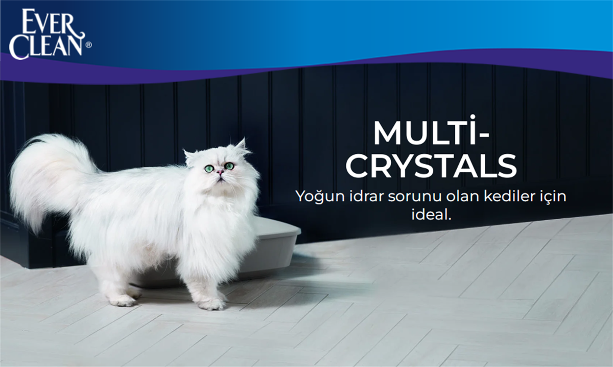 Ever Clean Multi Crystals Kedi Kumu 10lt