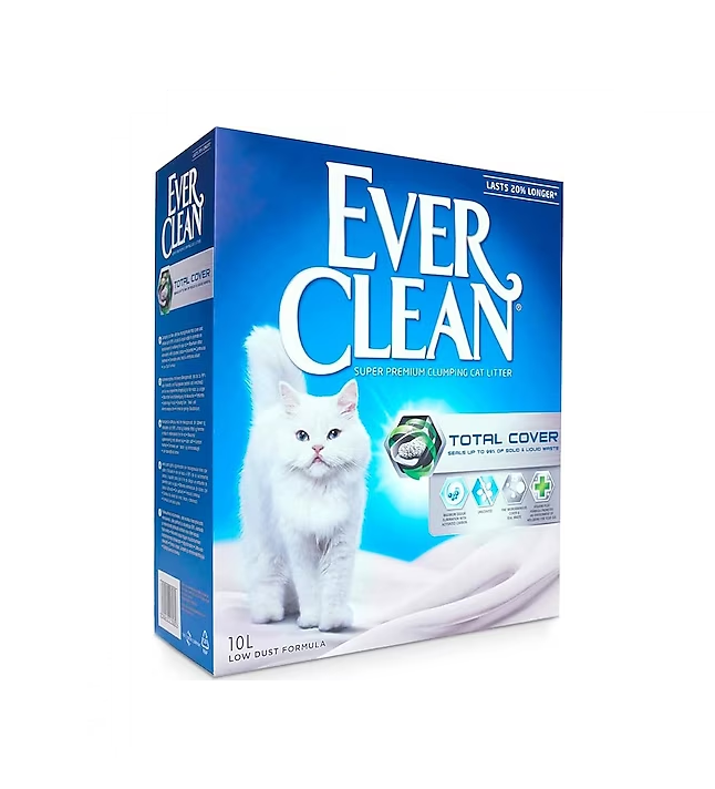 Ever Clean Total Cover Koku Önleyici Kedi Kumu 10 lt